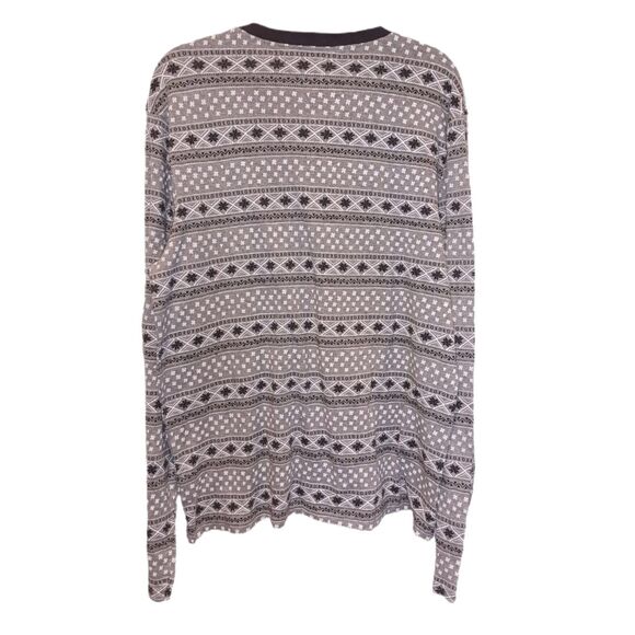 Honest Baby Clothing Mens Long Sleeve Nordic Henley Size XL - Picture 2 of 4